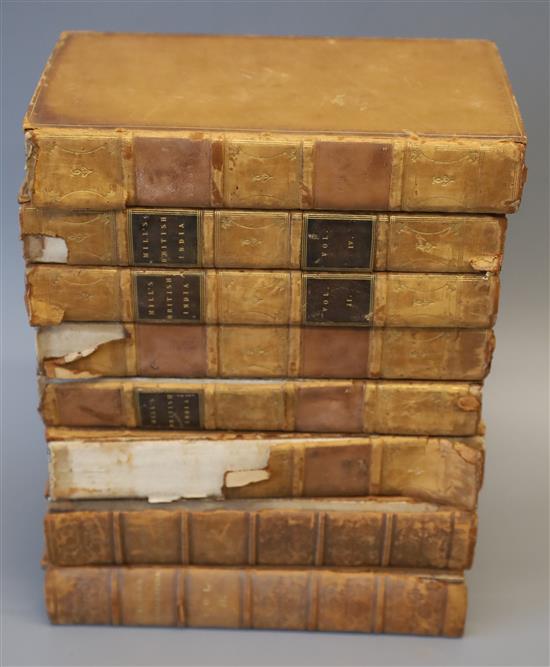 Malcolm, John Sir - A Memoir to Central India, 2 vols, half calf, with 2 folding maps, 1 in colour, joints weak,
